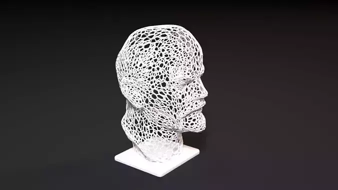 Lenin bust 3D print model