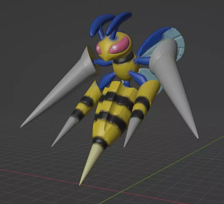 Mega Beedrill 3D print model_0