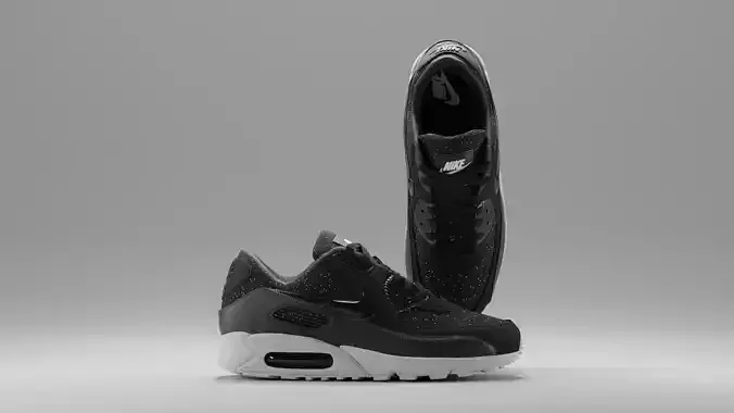 Airmax - Nike Shoes 09 Low-poly 3D model