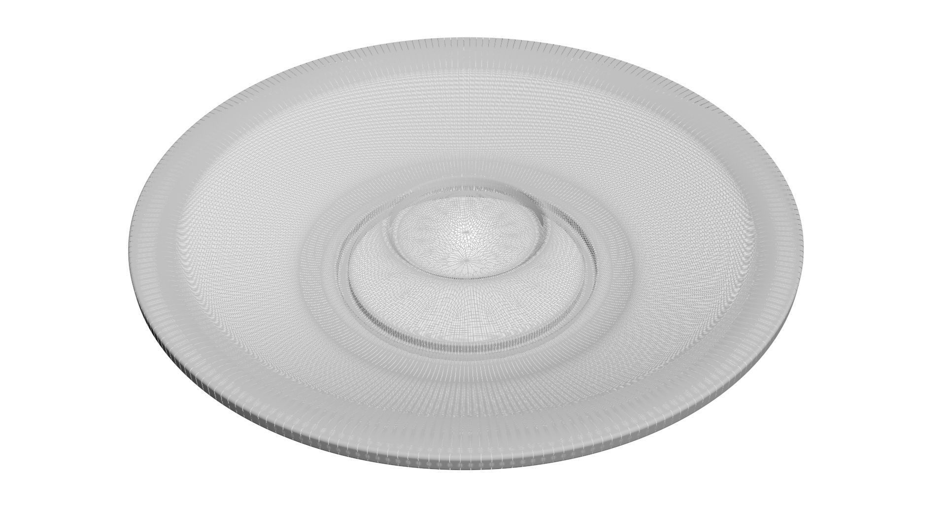 Tea Cup With Coaster 3D model_22