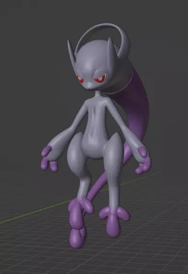 Mega Mewtwo Y 3D print model_0