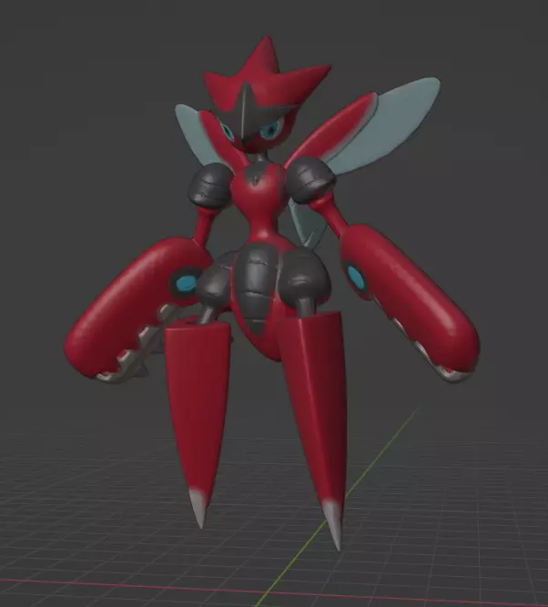 Mega Scizor 3D print model_0