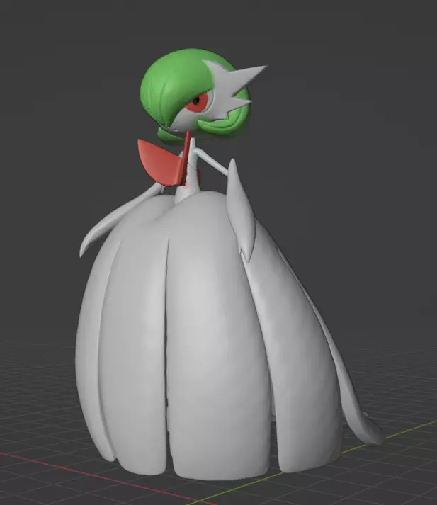 Mega Gardevoir 3D print model_0