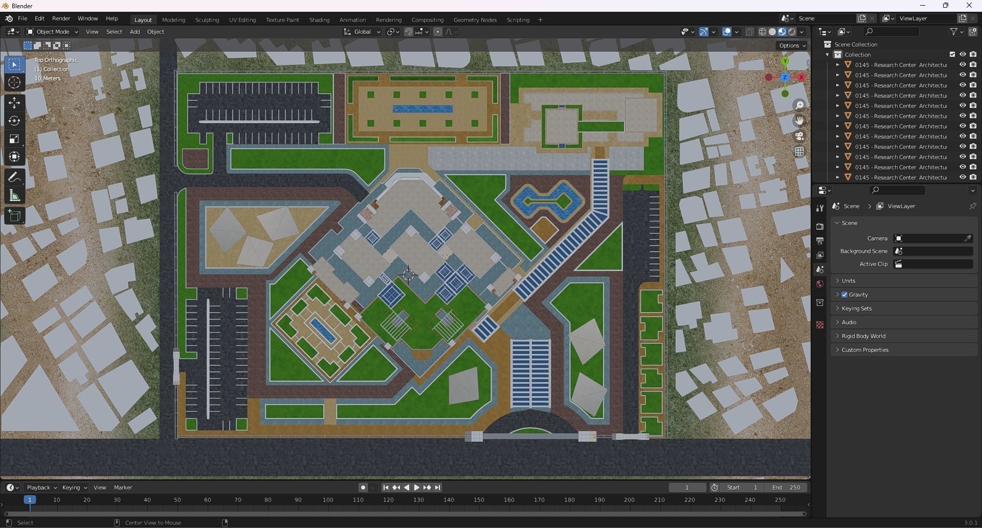 0145 - Research Center Architecture Project-2D Drawings-3D Files 3D model_37