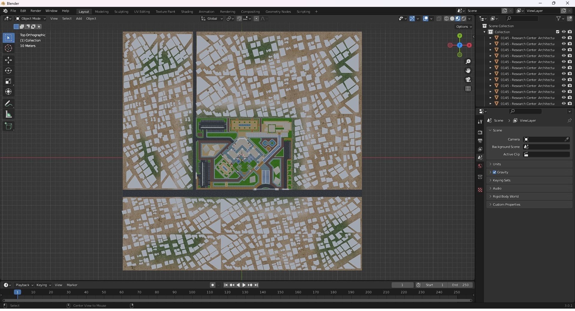 0145 - Research Center Architecture Project-2D Drawings-3D Files 3D model_35