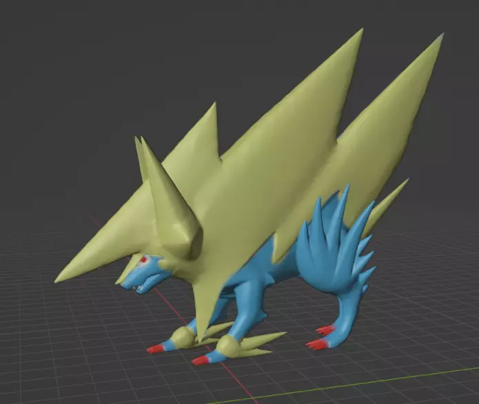 Mega Manectric 3D print model_0