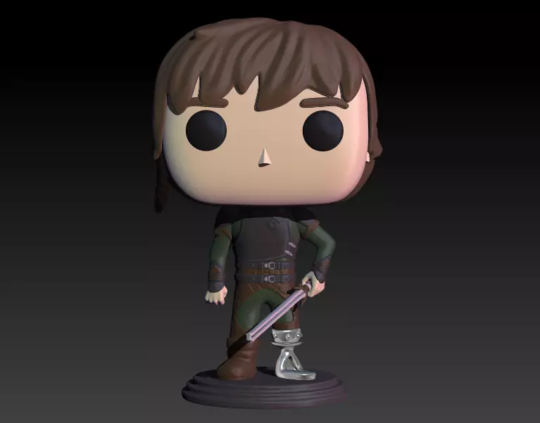 Funko hipo hiccup - Como entrenar a tu Dragon 3D print model