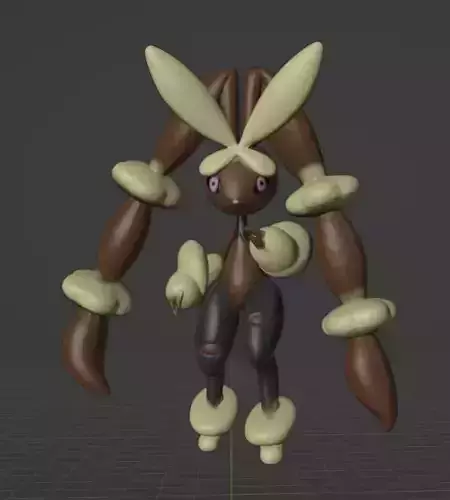 Mega Lopunny 3D print model