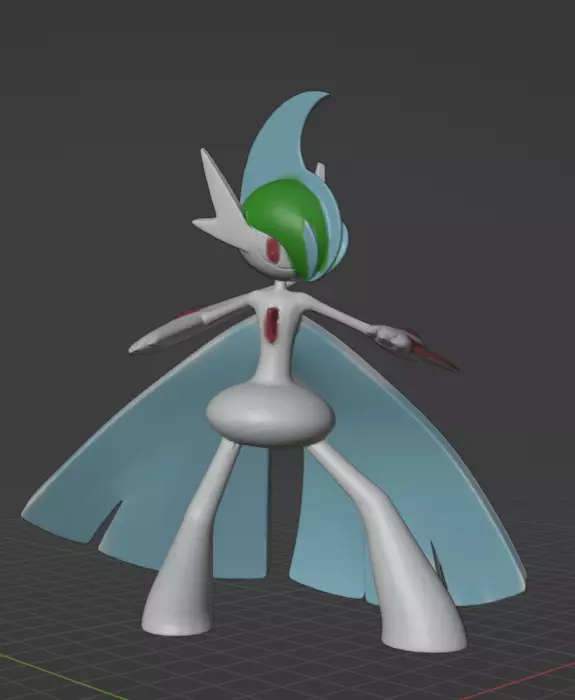 Mega Gallade 3D print model_0