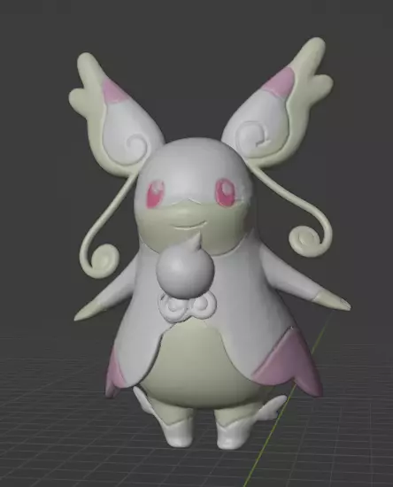 Mega Audino 3D print model_0