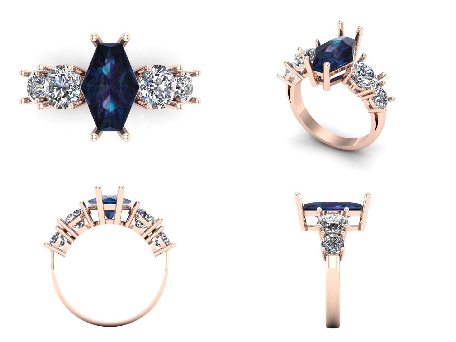 Ring pl25 3D print model_3