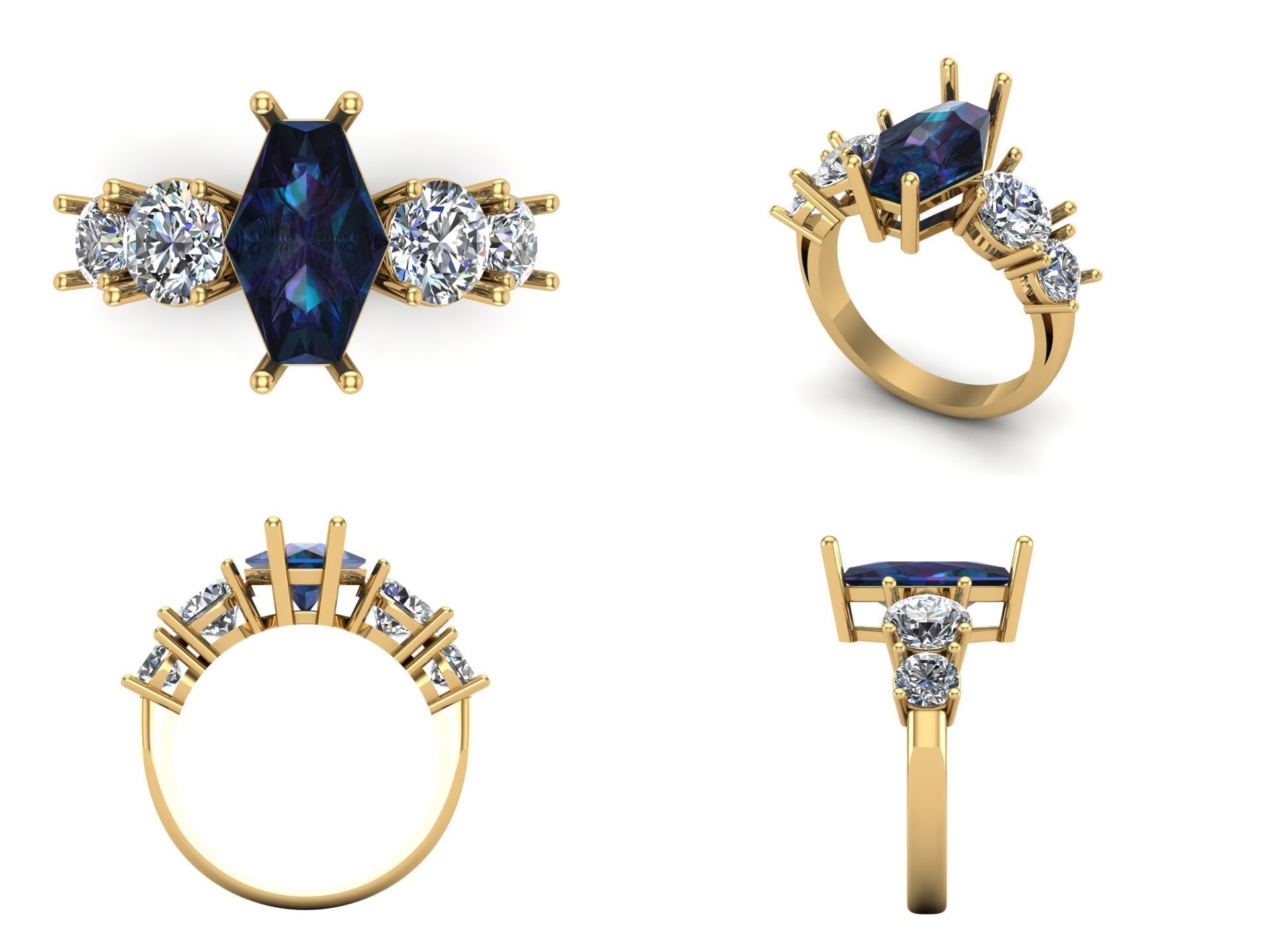 Ring pl25 3D print model_5