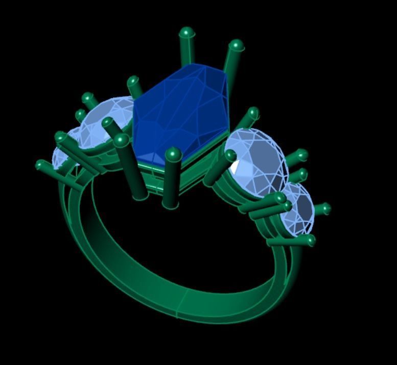 Ring pl25 3D print model_12