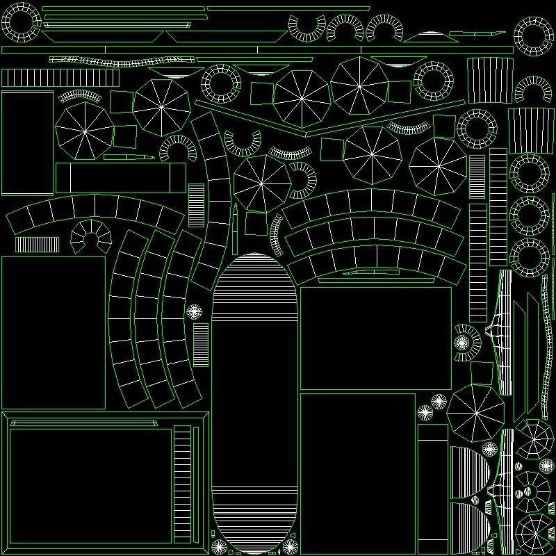 Skateboard Low-poly 3D model_10