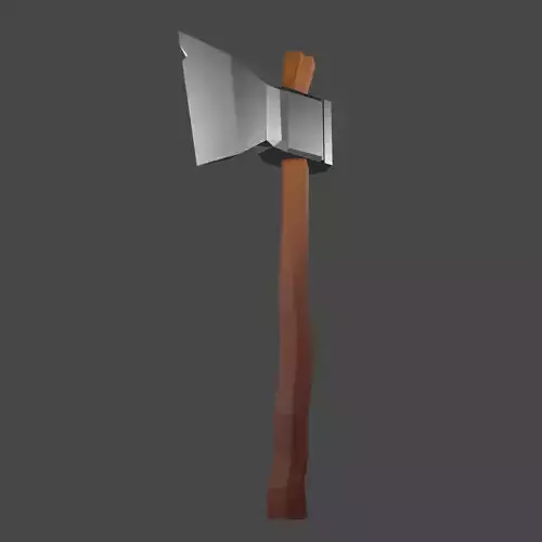 Low-Poly Axe