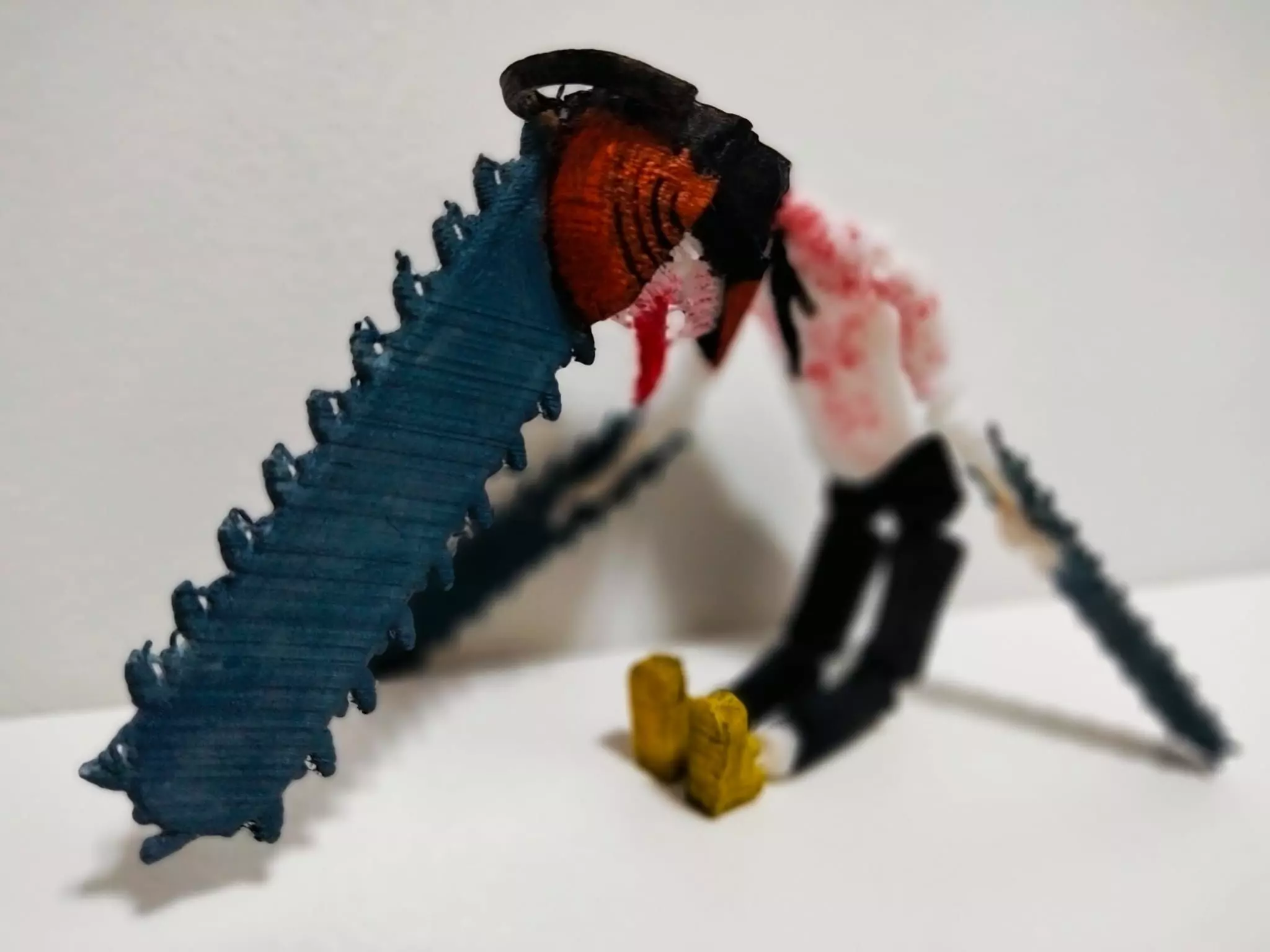 CHAIN SAW MAN flexi 3D print model_0