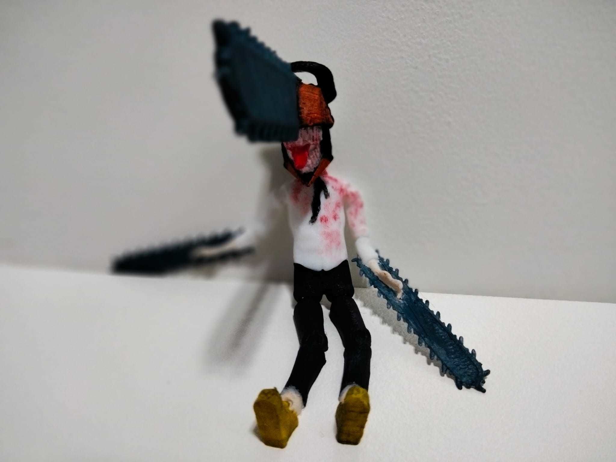 CHAIN SAW MAN flexi 3D print model_4