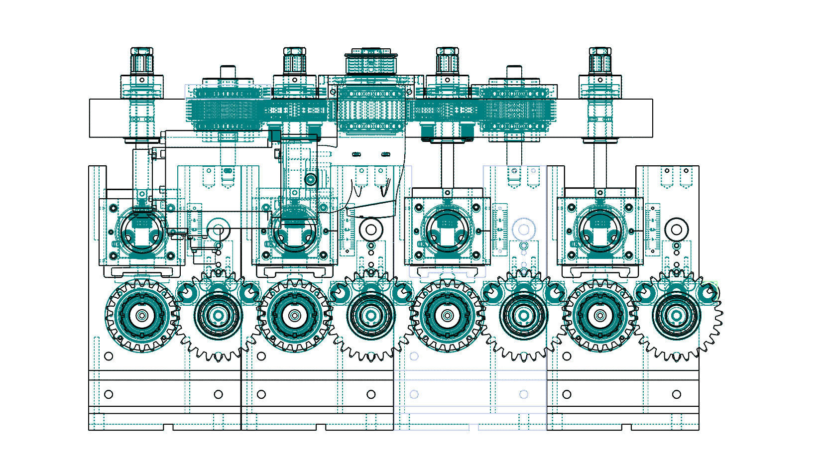 FOUR PASSES BLOCK 3D model_5