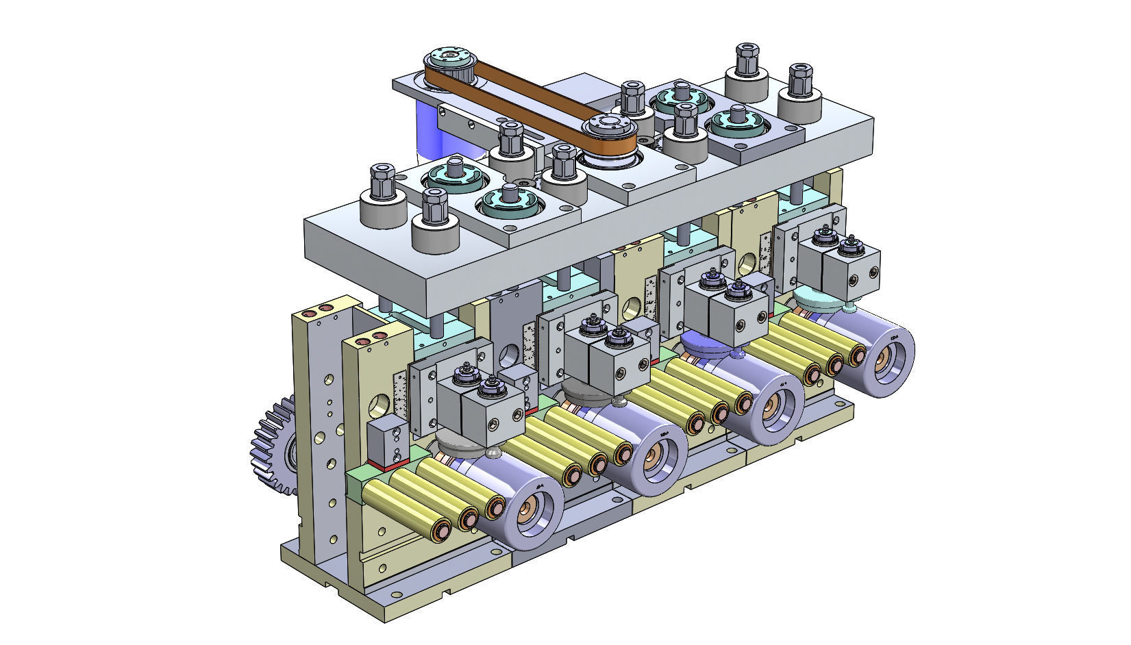 FOUR PASSES BLOCK 3D model_2