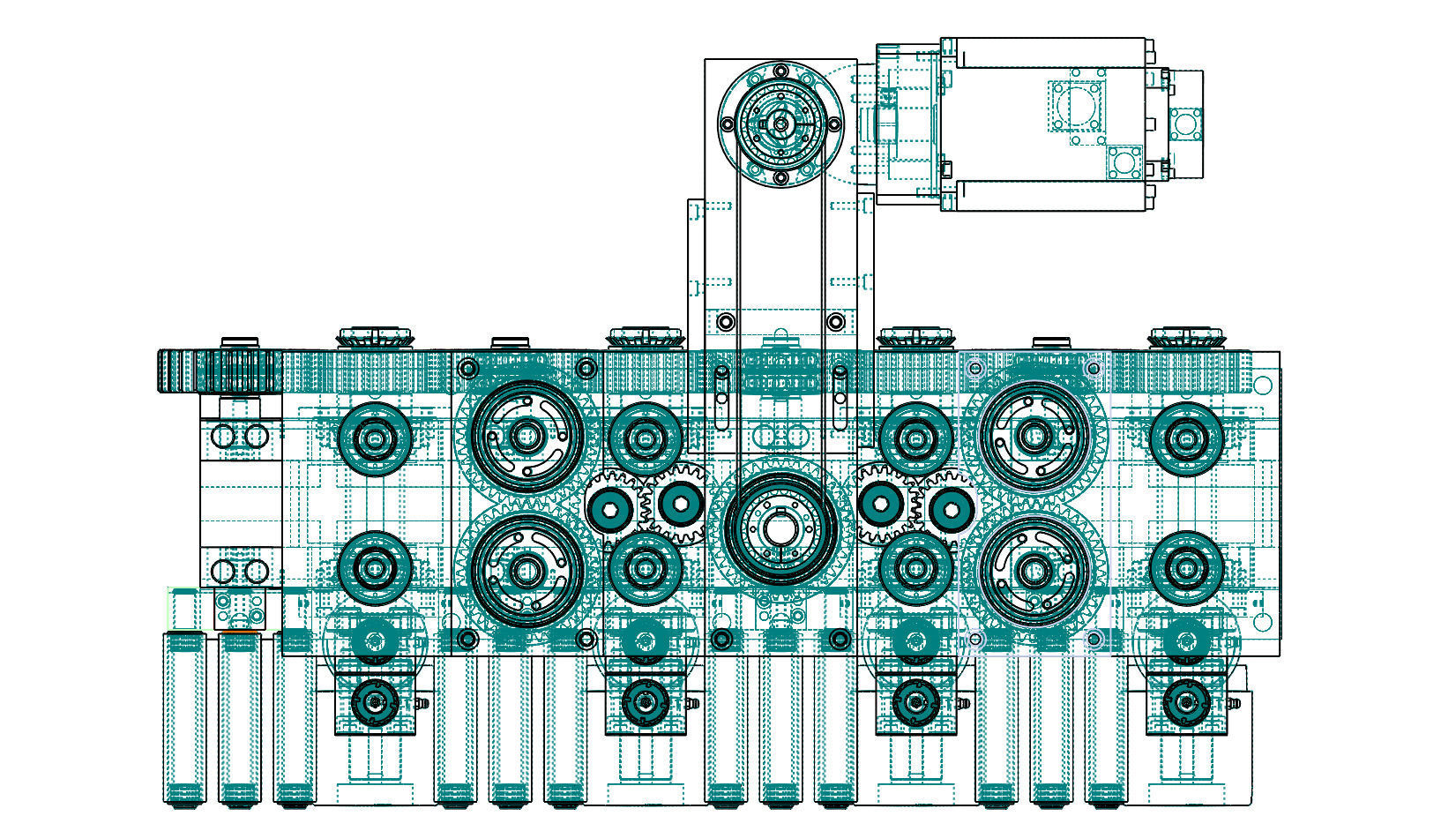 FOUR PASSES BLOCK 3D model_9