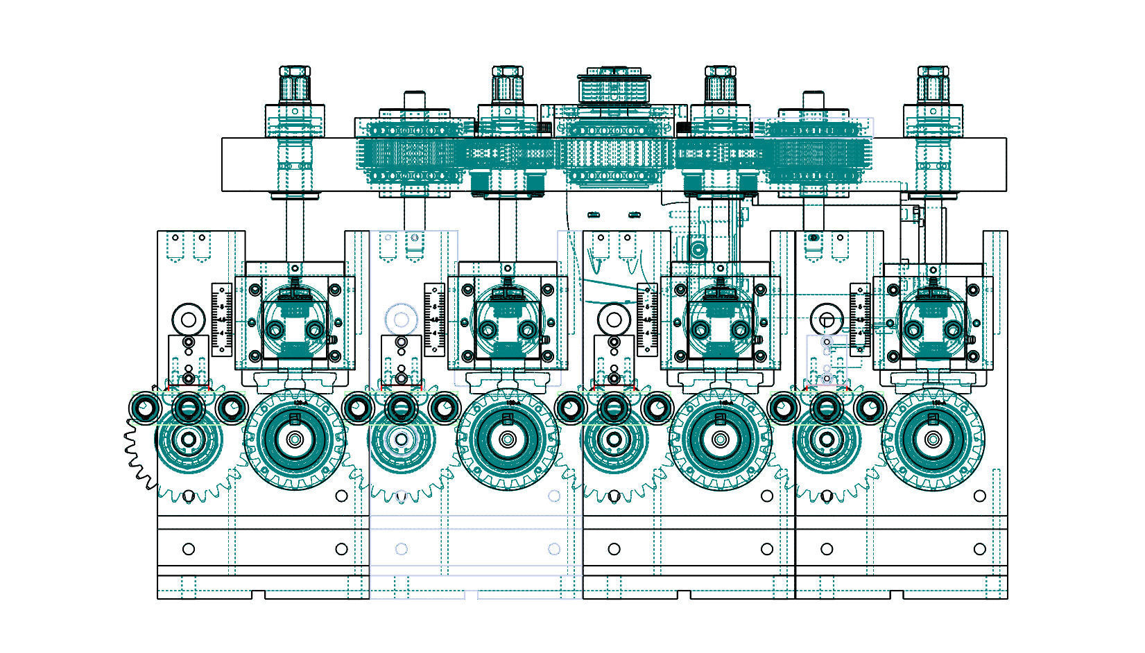 FOUR PASSES BLOCK 3D model_3