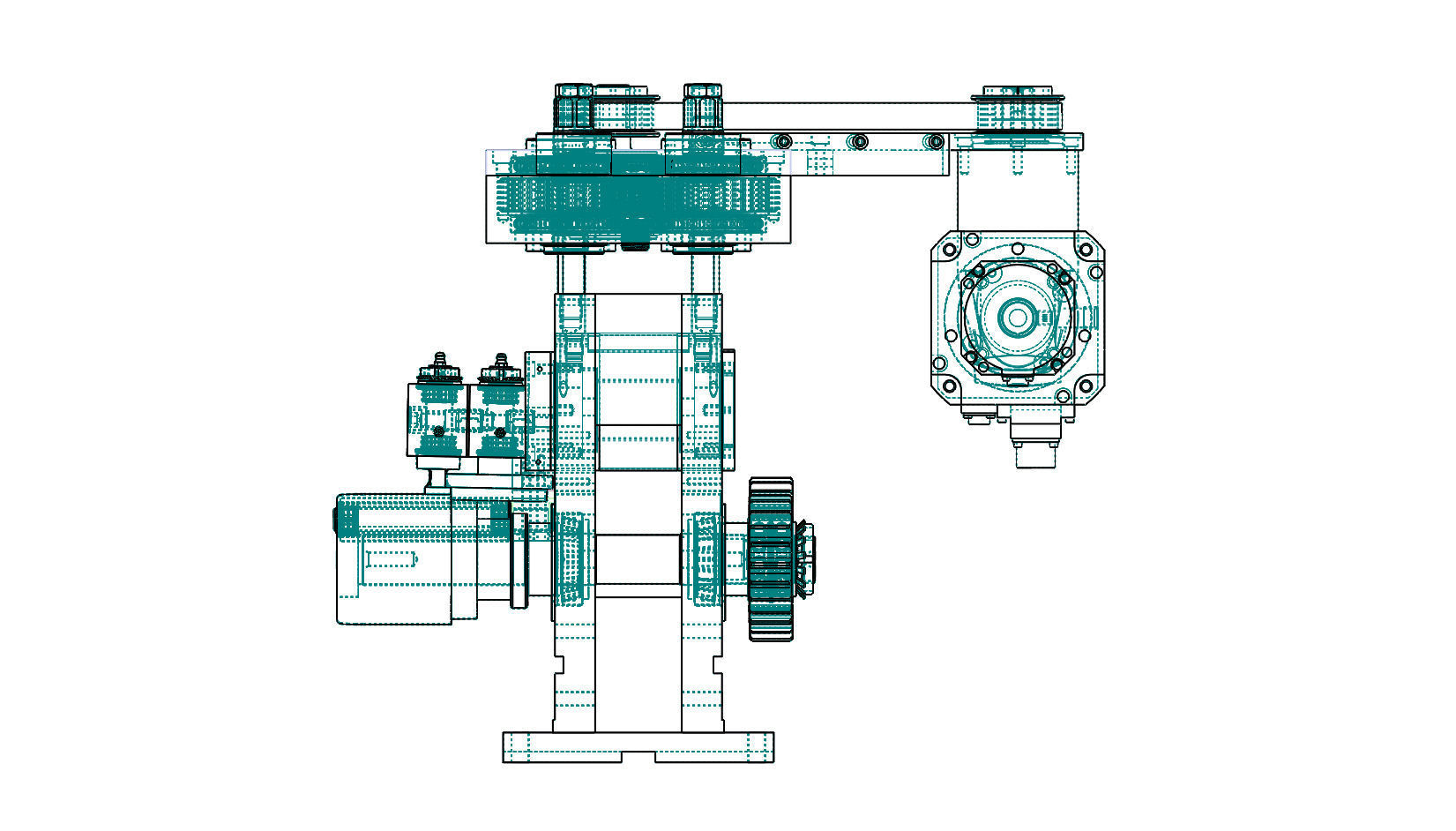 FOUR PASSES BLOCK 3D model_7