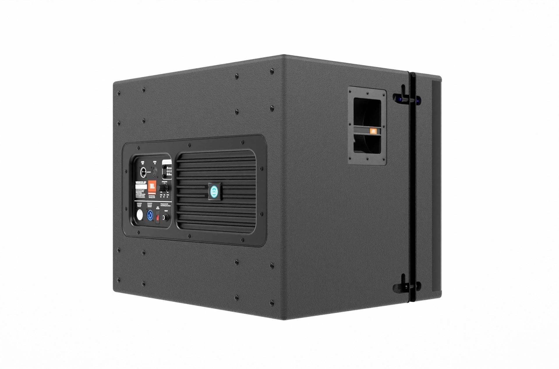 Speaker Professional Black and White 3D model_22