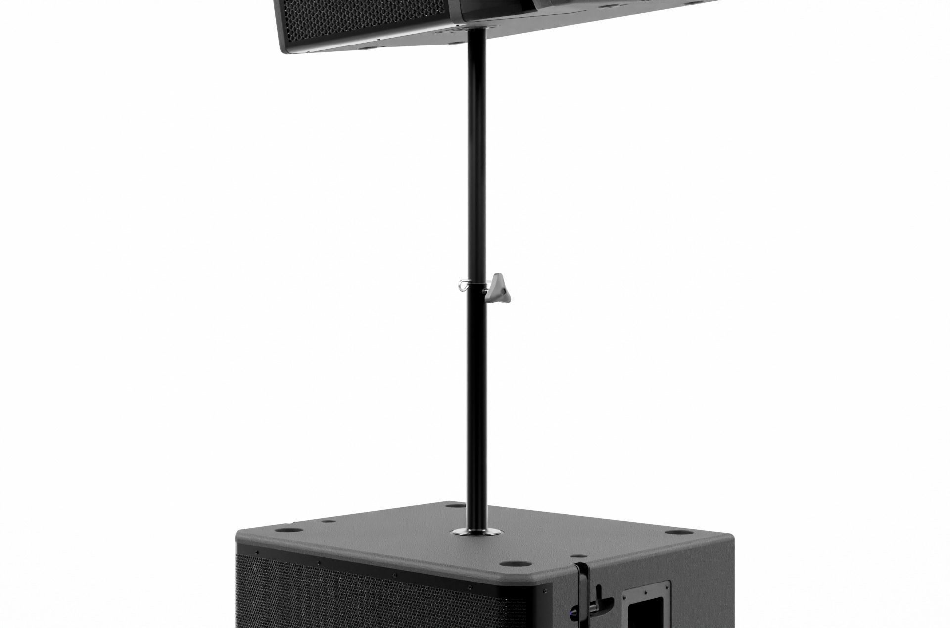 Speaker Professional Black and White 3D model_27
