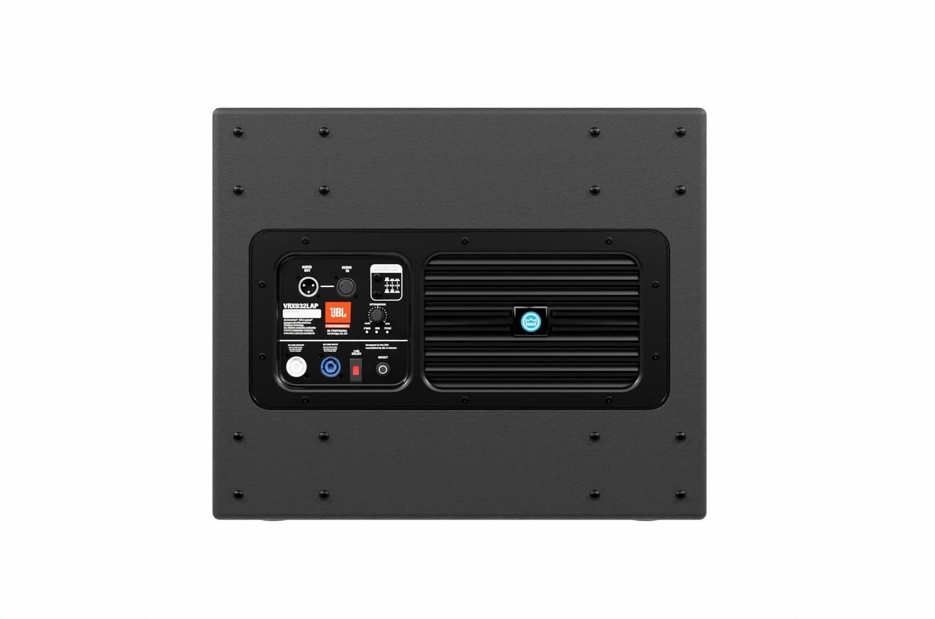 Speaker Professional Black and White 3D model_18