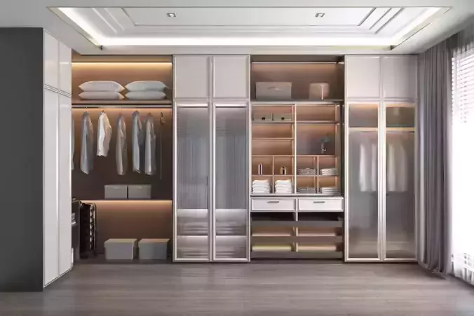 Dressing Room Scene-4 3D model