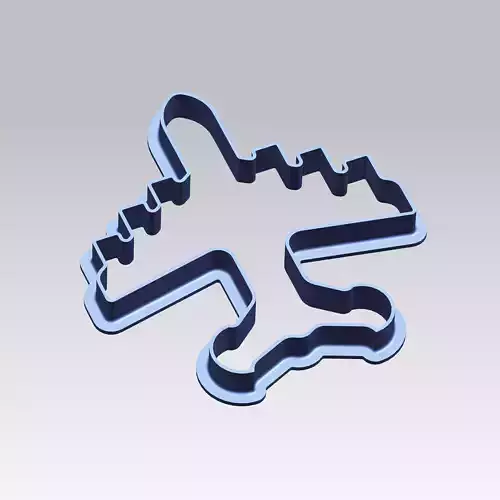 Cookie cutter the Antonov An225 Mriya cargo plane