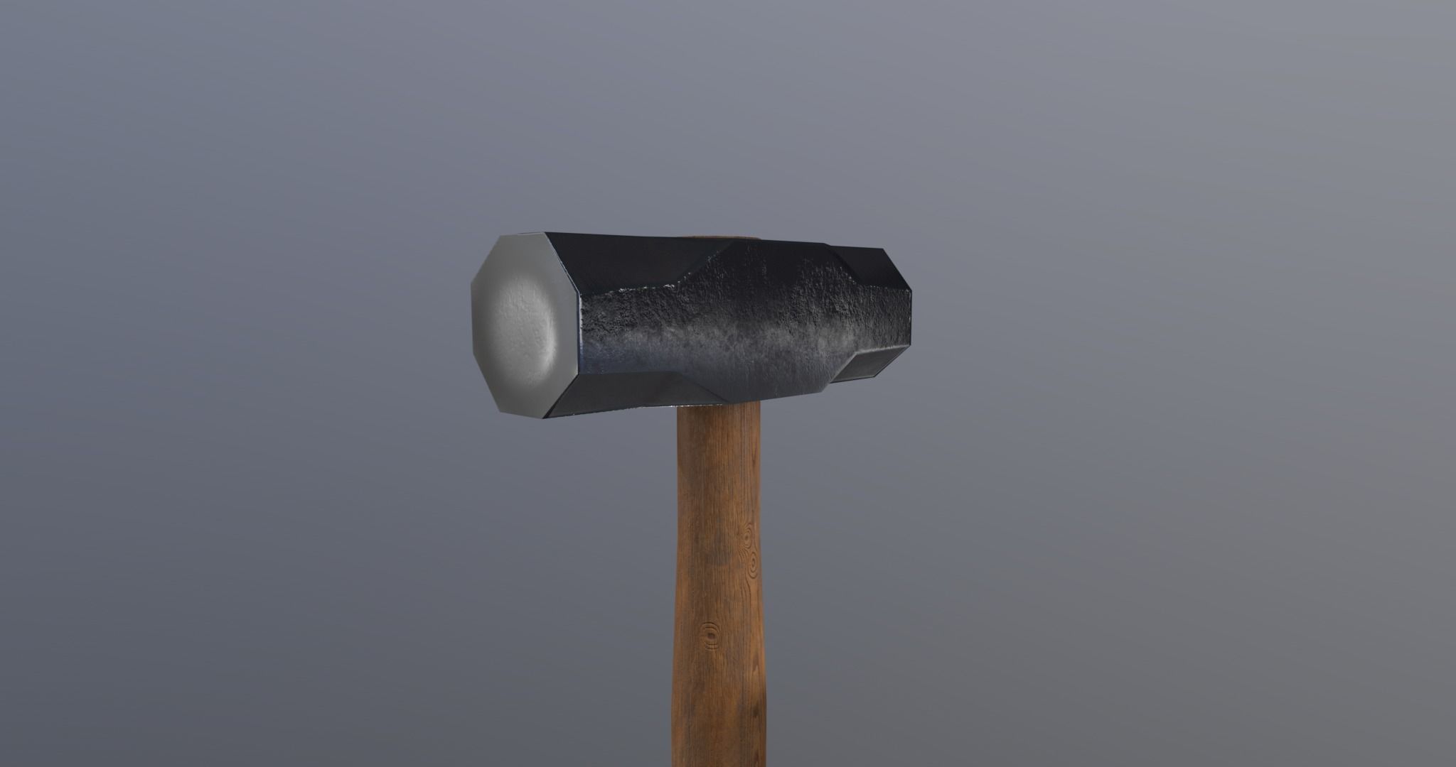 Hammer odel Free 3D model_7