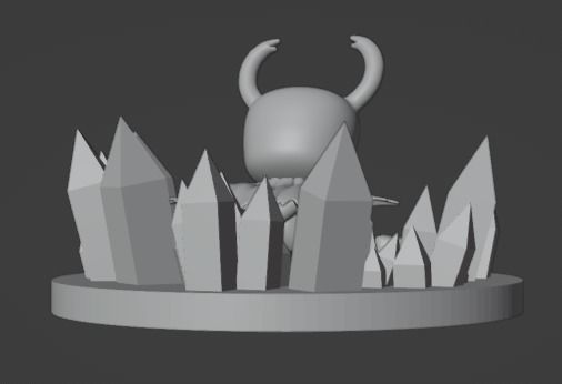 hollow knight crystal heart 3D print model_4