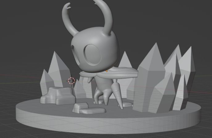 hollow knight crystal heart 3D print model_7
