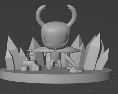 hollow knight crystal heart 3D print model_6
