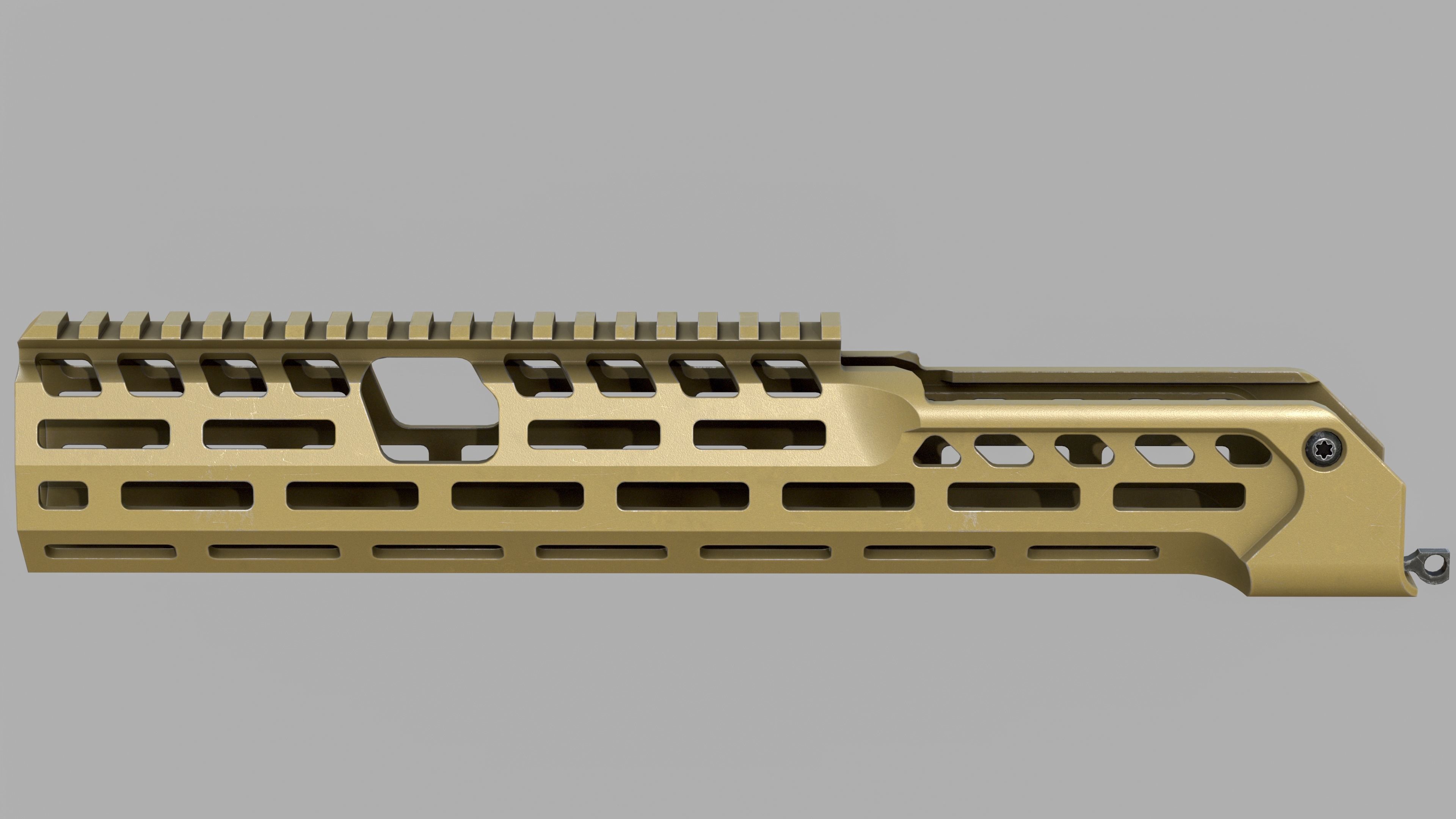 MCX Spear LT - FULL KIT - Replica - LOW POLY Low-poly 3D model_17