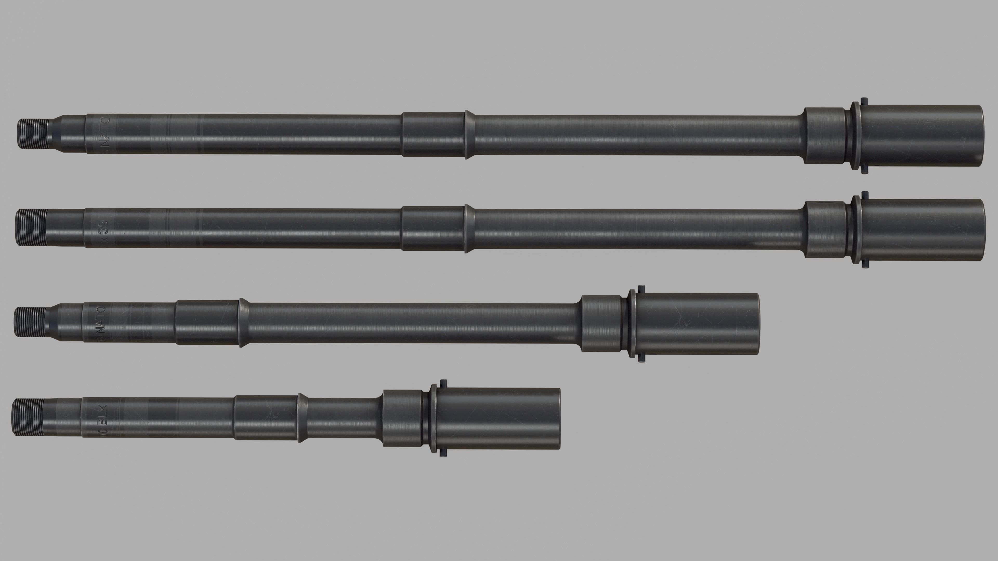 MCX Spear LT - FULL KIT - Replica - LOW POLY Low-poly 3D model_15