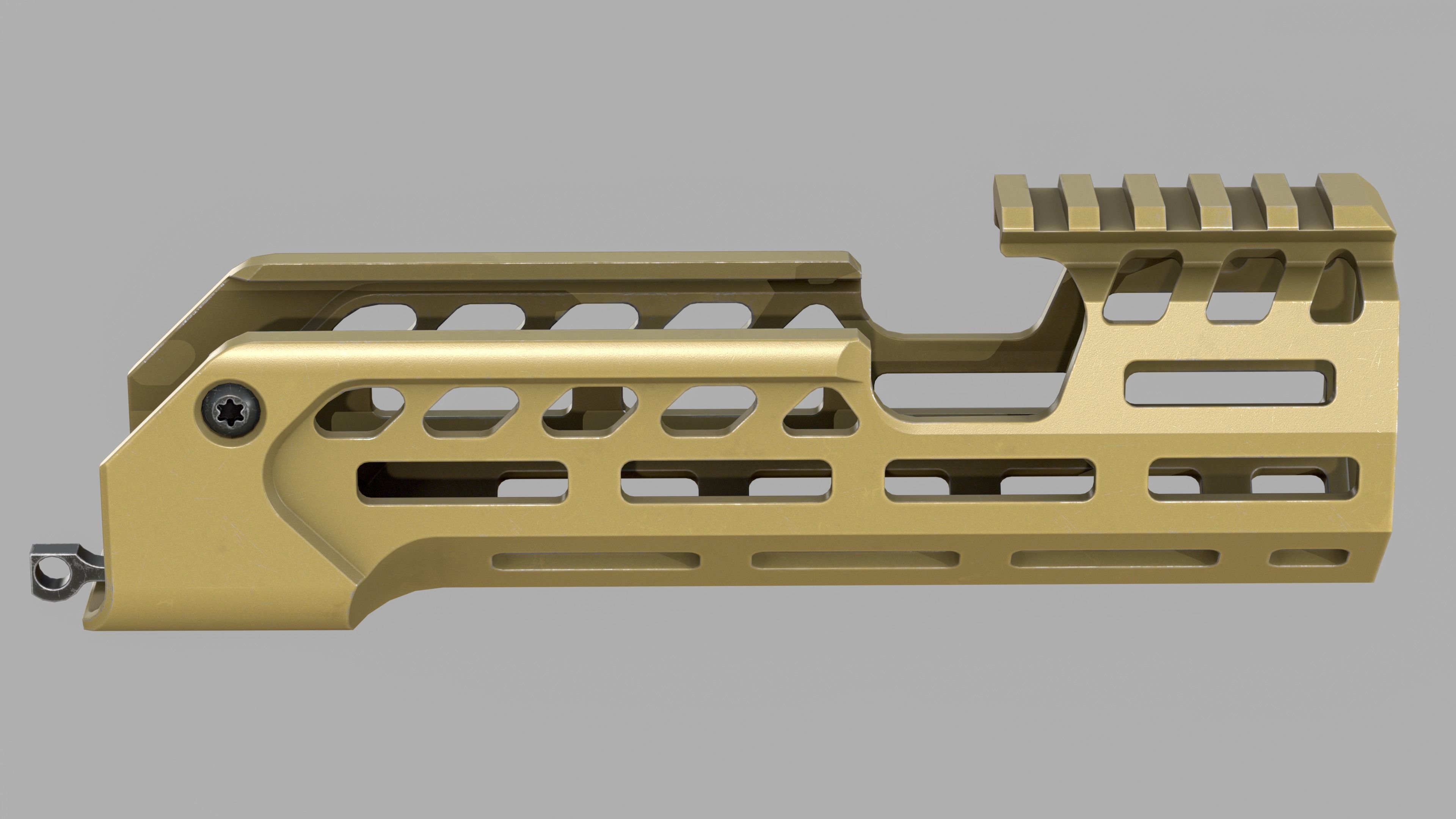 MCX Spear LT - FULL KIT - Replica - LOW POLY Low-poly 3D model_21