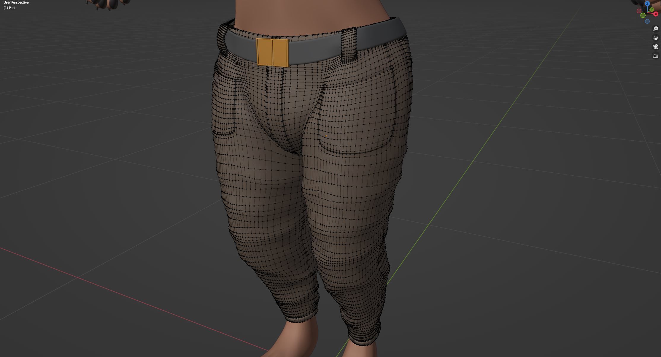 Kovu Anthro Wolf 3D model_85