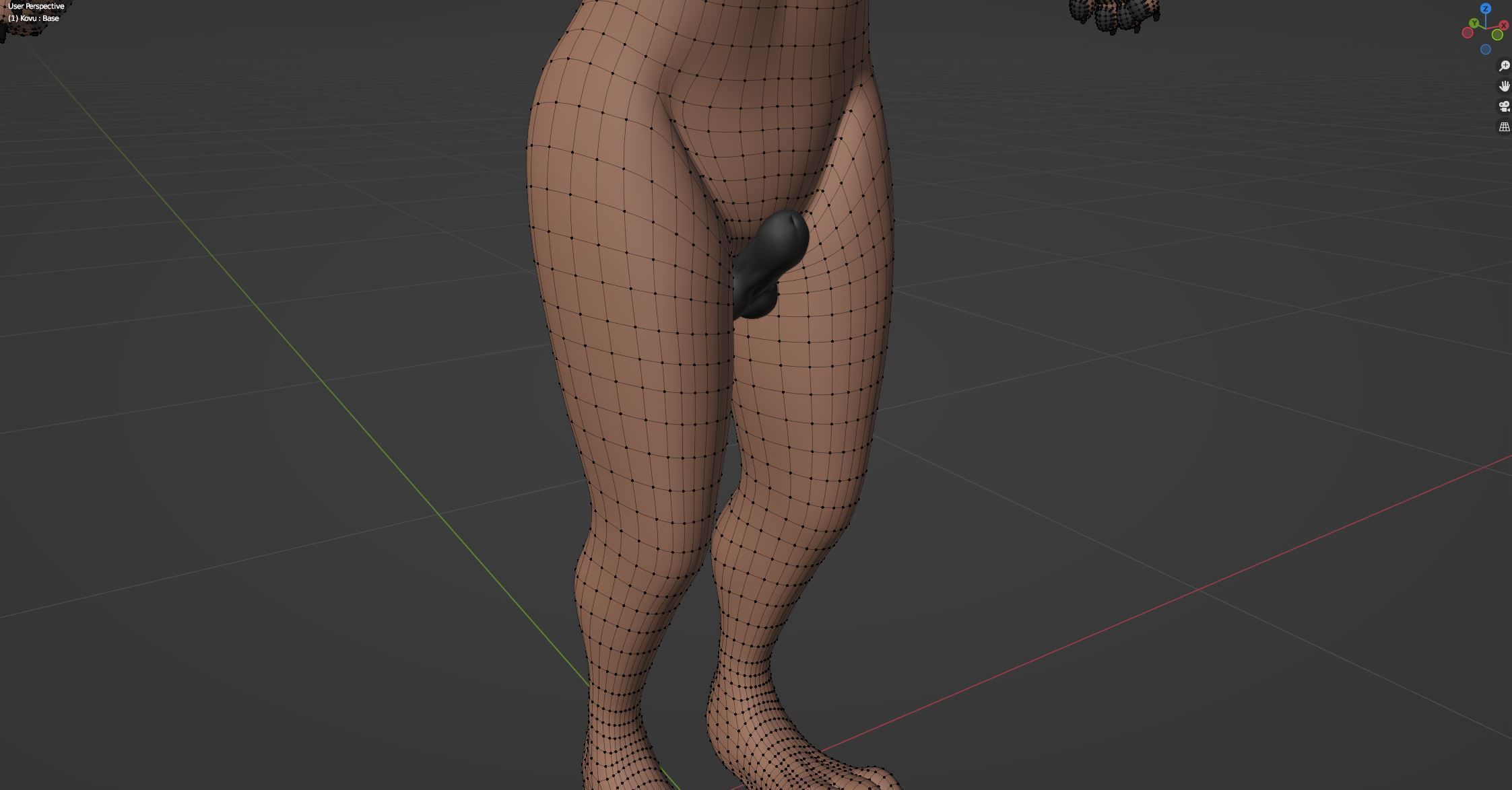 Kovu Anthro Wolf 3D model_75