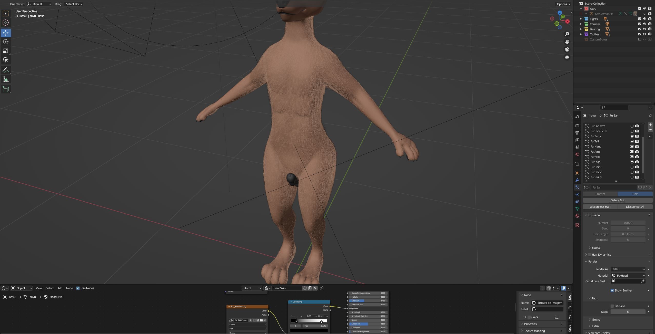 Kovu Anthro Wolf 3D model_104