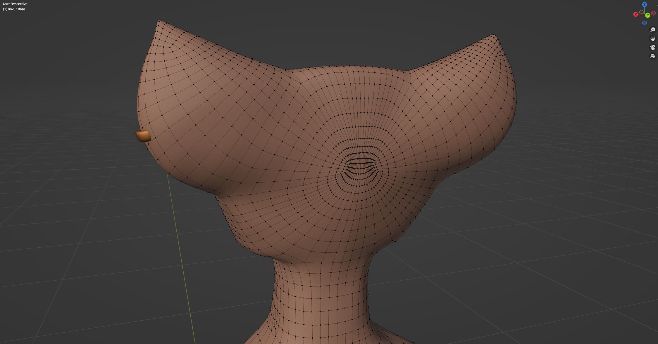 Kovu Anthro Wolf 3D model_72