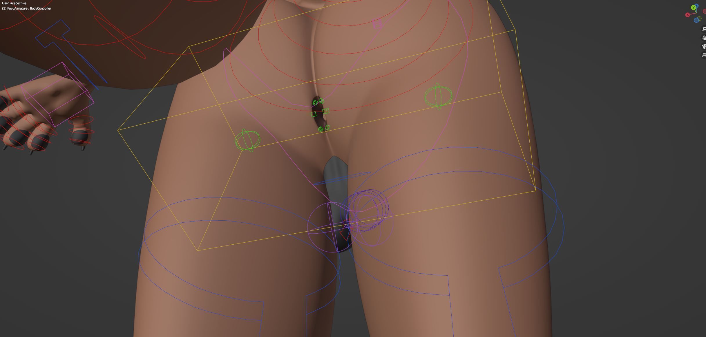 Kovu Anthro Wolf 3D model_50