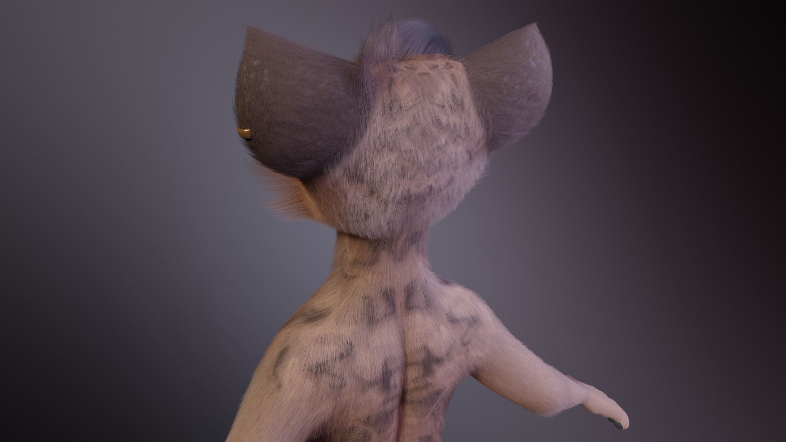 Kovu Anthro Wolf 3D model_6