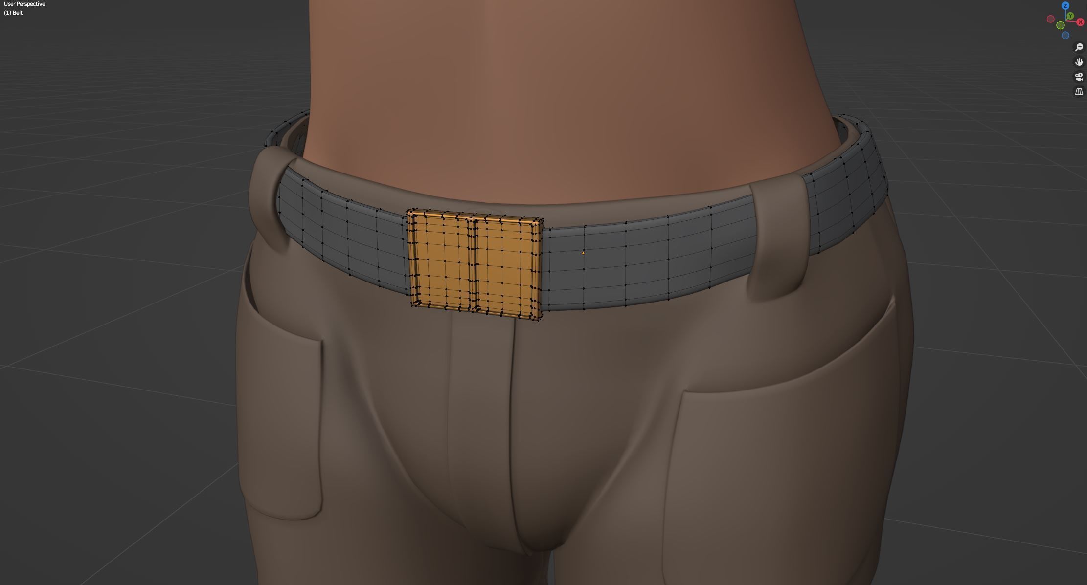 Kovu Anthro Wolf 3D model_87