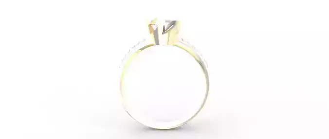 Solitaire Ring 14K Gold Ring