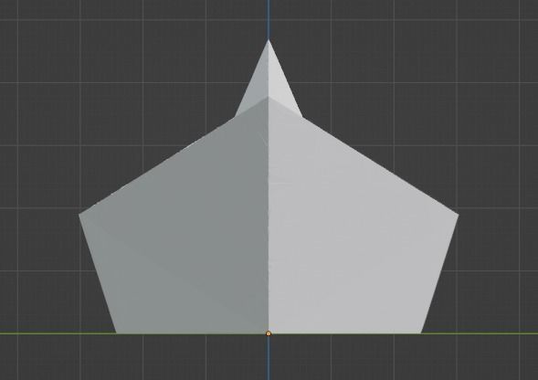 Paperboat Low-poly 3D model_3