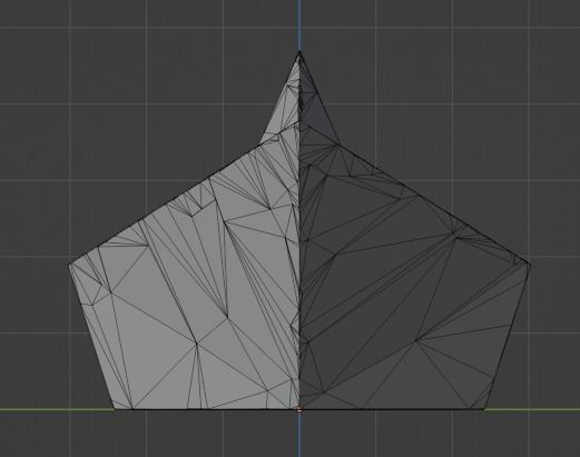 Paperboat Low-poly 3D model_4