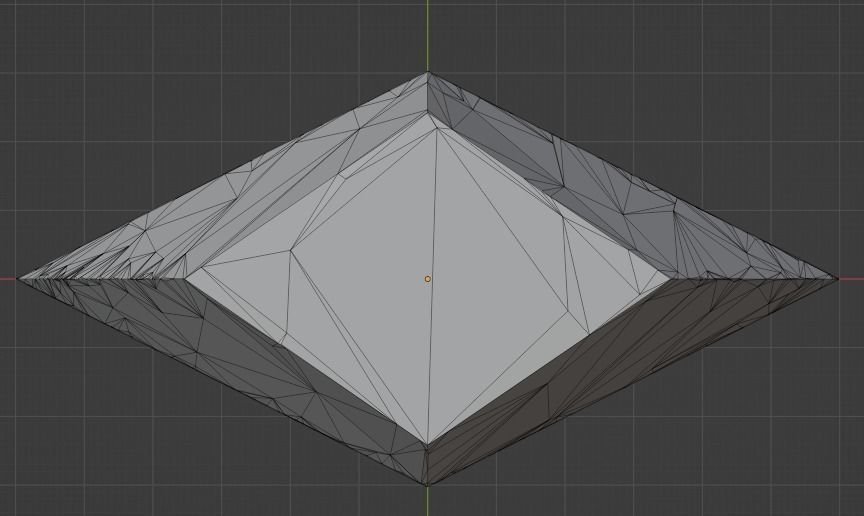 Paperboat Low-poly 3D model_10