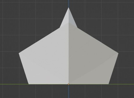 Paperboat Low-poly 3D model_7